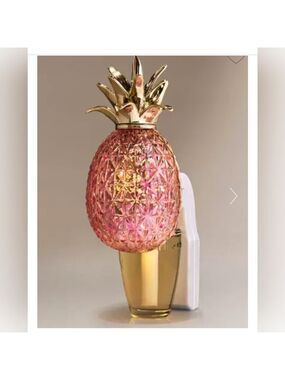PINK PINEAPPLE NIGHTLIGHT WALLFLOWER PLUG BY BATH & BODY WORKS